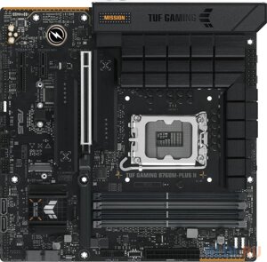 Материнская плата asus TUF gaming B760M-PLUS II (soc-1700, intel B760, 4xddr5, matx, 2.5gg, RAID+HDMI+DP) (90MB1hd0-M0eay0)