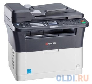 МФУ Kyocera FS-1025MFP ч/б A4 25ppm 1200x1200dpi Duplex автоподатчик Ethernet USB