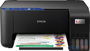 МФУ струйный Epson EcoTank L3251 (A4, принтер/сканер/копир, 5760x1440dpi, 33чб/15цв. ppm, СНПЧ, WiFi, USB) (C11CJ67419)