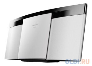 Микросистема panasonic SC-HC200EE-W белый 20вт/CD/CDRW/FM/USB/BT