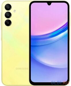 Мобильный телефон galaxy A15 4/128GB yellow SM-A155 samsung