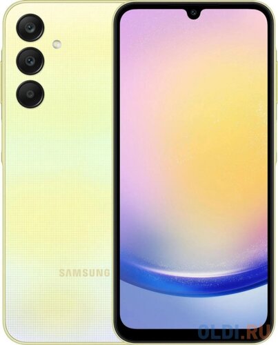 Мобильный телефон galaxy A25 6/128GB yellow SM-A256 samsung