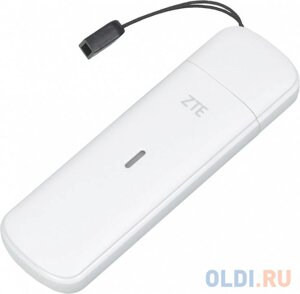 Модем 2G/3G/4G ZTE MF833R USB Firewall +Router внешний белый