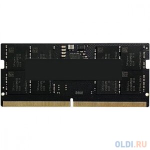 Модуль памяти AMD radeon 16GB DDR5 5600 SO DIMM entertainment series black gaming memory non-ECC, CL40, 1.1V, RTL (R5516G5600S1s-U)