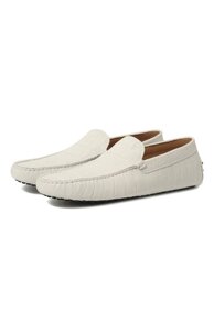 Мокасины из кожи аллигатора Tod’s