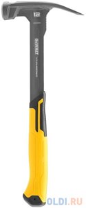 Молоток DeWALT RIP-CLAW, вес 340г, с прямым гвоздодером, 370мм (DWHT51135-0)