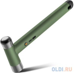 Молоток quot; Home Series Greenquot; Deli HT7008L вес бойка 250гр, эксклюзивный дизайн, рукоятка из высококачественного софттач пластика