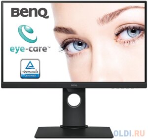 МОНИТОР 23.8 BenQ GW2480T Black с поворотом экрана (IPS, 1920x1080, 5 ms, 178°178°250 cd/m, 20M: