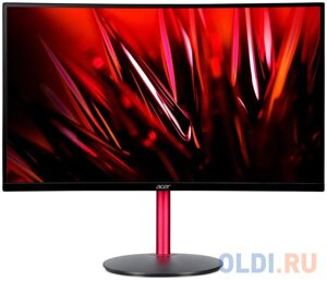 Монитор 27 Acer Nitro XZ272UVbmiiphx черный VA 2560x1440 400 cd/m^2 1 ms HDMI DisplayPort Аудио UM. HX0EE. V01