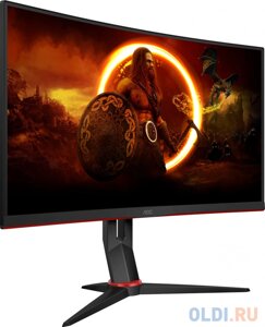 Монитор 27 AOC C27G2z3 black-red (VA, изогнутый, 1920x1080, 280hz, 0.5 ms, 178°178°300 cd/m, 80M:1,2xhdmi 2.0, DP)