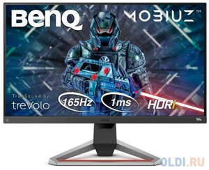 Монитор 27 BENQ mobiuz EX2710S черный IPS 1920x1080 400 cd/m^2 1 ms HDMI displayport аудио 9H. LKFLA. TBE