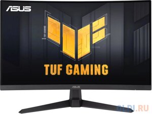 Монитор asus 27 TUF gaming VG27VQ3b черный VA LED 16:9 DVI HDMI M/M матовая 250cd 178гр/178гр 1920x1080 180hz freesync DP FHD 4.9кг