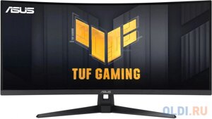 Монитор asus 34 TUF gaming VG34VQ3b черный VA LED 21:9 HDMI M/M матовая 400cd 178гр/178гр 3440x1440 180hz DP UW USB 7.6кг