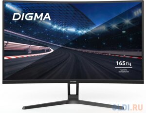 Монитор Digma 27 Overdrive 27A510Q черный VA LED 1ms 16:9 HDMI M/M матовая 300cd 178гр/178гр 2560x1440 165Hz G-Sync FreeSync DP 2K USB 5.8кг