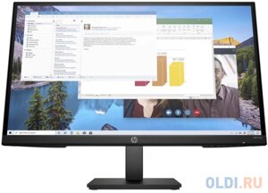 Монитор HP 27 M27ha черный IPS 16:9 HDMI M/M матовая HAS piv 1000:1 250cd 178гр/178гр 1920x1080 60hz VGA DP FHD 5.22кг