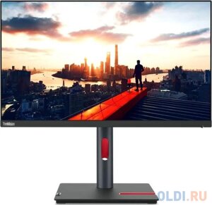 Монитор Lenovo 23.8 ThinkVision P24h-30 черный IPS LED 4ms 16:9 HDMI матовая HAS Piv 300cd 178гр/178гр 2560x1440 60Hz DP 2K USB 5.7кг