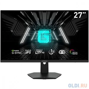 Монитор/ монитор G274F 27 1920x1080, IPS, 178/178, 1мс, 250nit, 180hz, DP/2HDMI, nousb, T, black, 1y