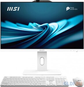 Моноблок MSI pro AP242P 14M-668XRU 23.8 full HD i7 14700 (2.1) 16gb SSD512gb UHDG 770 noos gbiteth wifi BT 120W клавиатура мышь cam белый 1920x1