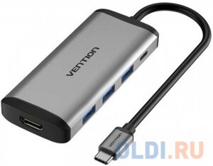 Мультифункциональный хаб Vention USB Type C 5 в 1