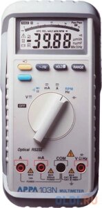 Мультиметр APPA 103N напряжение пост/перем: 1000 В/750 В, 10 А