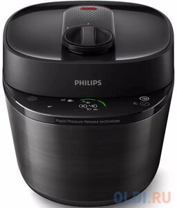 Мультиварка-скороварка Philips HD2151/40 1000 Вт 5 л черный