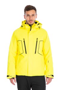 Мужская горнолыжная Куртка Lafor Желтый, 767013 (64, 7xl)