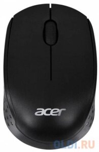 Мышь беспроводная Acer OMR020 Wireless 2.4G Mouse чёрный USB + радиоканал