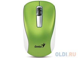 Мышь Genius NX-7010, беспроводная 2,4ГГц, 1600dpi, Green