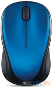 Мышь Logitech M235 синий/черный оптическая 1000dpi беспров. USB для ноутбука 2but (910-003392)