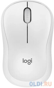 Мышь Logitech M240 белый лазерная (4000dpi) silent беспроводная BT для ноутбука (2but)