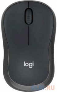 Мышь Logitech M240 графитовый лазерная (4000dpi) silent беспроводная BT для ноутбука (2but)