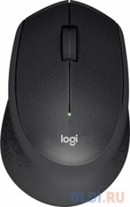 Мышь Logitech M330 Silent Plus черный оптическая (1000dpi) silent беспроводная USB (2but)