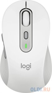 Мышь Logitech M750 белый оптическая 4000dpi беспров. BT/Radio USB 5but (910-006271)