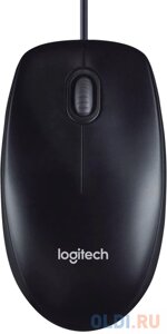 Мышь Logitech M90 Black (черная, оптическая, 1000dpi, USB, 1.8м) (арт. 910-001970, M/N: M-U0026)