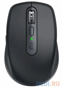 Мышь Logitech MX Anywhere 3 графитовый оптическая (4000dpi) беспроводная BT/Radio USB для ноутбука (6but)