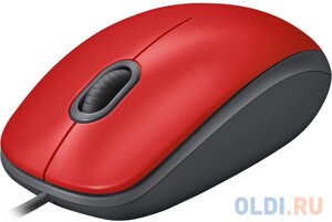 Мышка USB optical M110 silent RED 910-005501 logitech