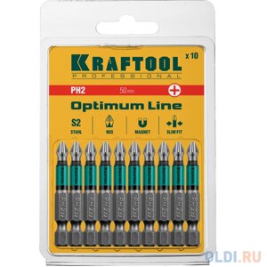 Набор бит Kraftool 26122-2-50-10 10шт