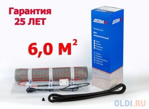 Нагревательный мат ДЕВИ Comfort Mat-150T 900 Вт 230 В 6 м2