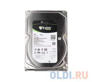 Накопитель на жестком магнитном диске Seagate Жесткий диск HDD 4TB Seagate Exos 7E8 HDD ST4000NM003A 3.5 SAS 12Gb/s 256Mb 7200rpm