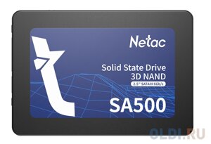 Накопитель SSD netac SATA III 256gb NT01SA500-256-S3x SA500 2.5