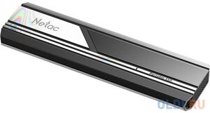 Накопитель SSD netac USB-C 2tb NT01ZX10-002T-32BK ZX10 2.5 черный