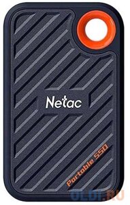 Накопитель SSD netac USB-C 2TB NT01ZX20-002T-32BL ZX20 2.5 синий