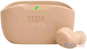 Наушники беспроводные JBL WAVE BUDS TWS бежевый (jblwbudsbeg)