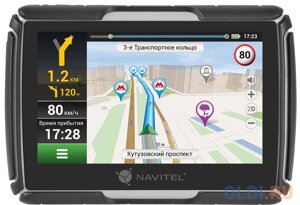 Навигатор Navitel G550 4.3 480x272 4GB microSD черный + Navitel