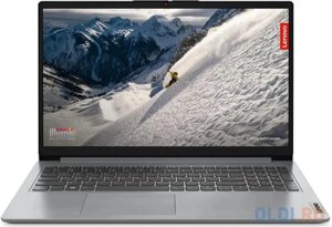 Ноутбук 15.6 IPS FHD lenovo ideapad 1 15ALC7 grey (AMD ryzen 5 5500U/16gb/512gb SSD/VGA int/noos) (82R400NXRK)