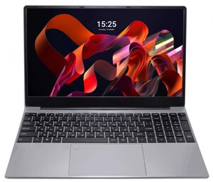 Ноутбук 15.6" notebook intel N5095, RAM 16GB, SSD 512GB, wifi, BT, NB1565MS) metal silver
