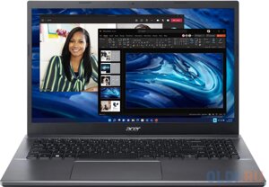 Ноутбук Acer Extensa 15 EX215-55-51GE Core i5 1235U 8Gb SSD512Gb Intel UHD Graphics 15.6 IPS FHD (1920x1080) Windows 11 Home grey WiFi BT Cam (N