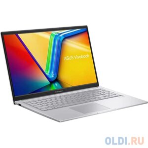 Ноутбук ASUS VivoBook Series F1504VA-NJ823 15.6 1920x1080/Intel Core i5-1335U/RAM 12Гб/SSD 512Гб/Intel Iris Xe Graphics/ENG|RUS/без ОС серебрист