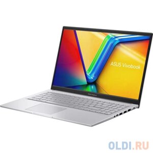 Ноутбук ASUS VivoBook Series X1504VA-NJ433 15.6 1920x1080/Intel Core i5-1335U/RAM 16Гб/SSD 512Гб/Intel Iris Xe Graphics/ENG|RUS/без ОС серебрист