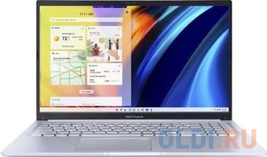 Ноутбук/ ASUS X1502ZA-BQ2005 15.6(1920x1080 (матовый) WVA)/intel core i7 12700H (2.3ghz)/16384mb/512pcissdgb/nodvd/int: intel iris xe graphics/cam